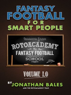 cover image of Fantasy Football for Smart People